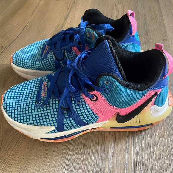 Nike Lebron Other - Nike LeBron Witness VII Hyper Royal Pink Basketball Shoes DM1123-400 Mens Sz 7.5